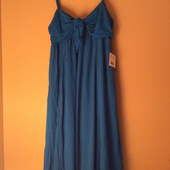 Free People Deep Sea Maxi Dress 